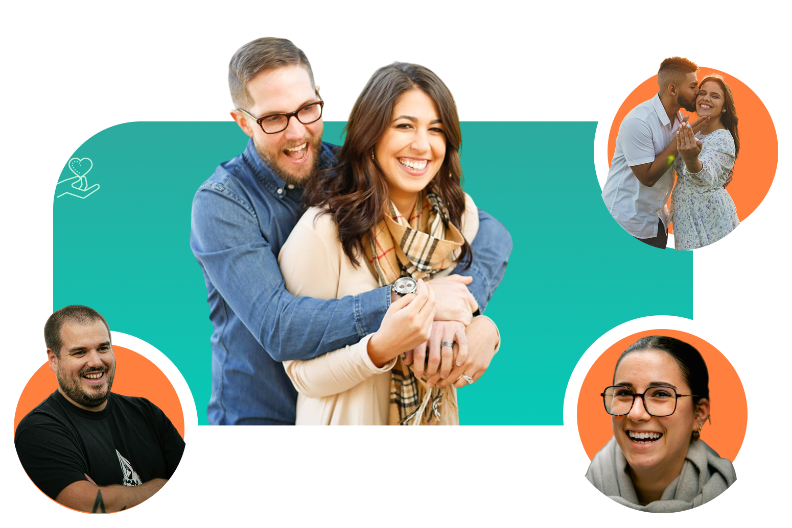 An image showing happy people